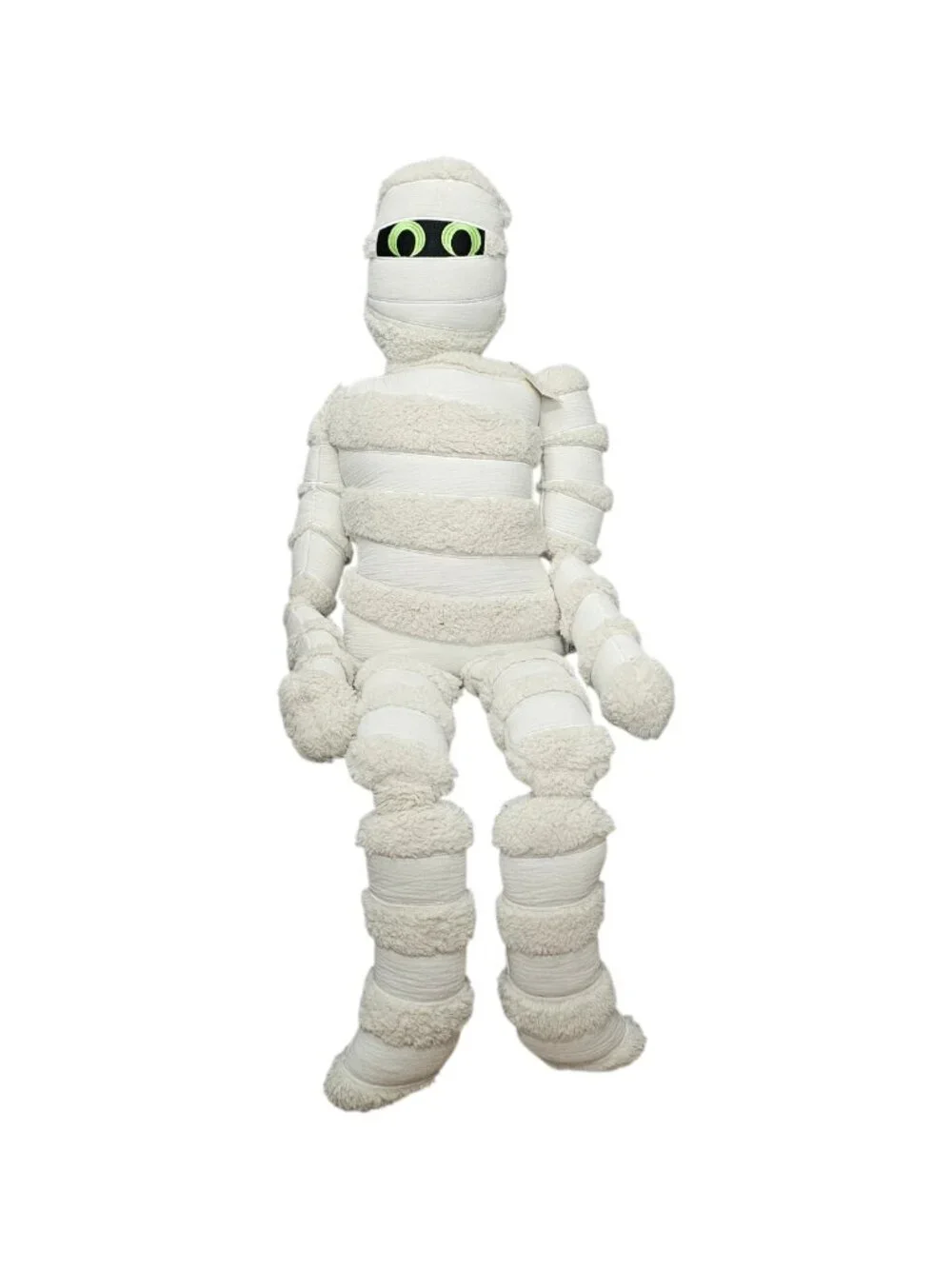 Isaac Mizrahi Oversized Stuffed Plush Mummy 5ft Pillow Glow In The Dark New